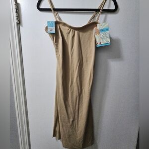 NWT Beige Slip Dress Shapewear